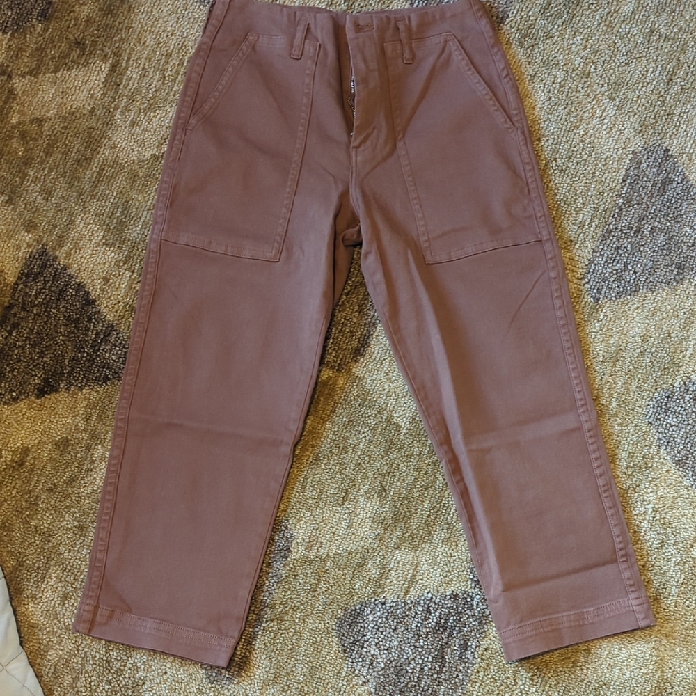 Women's Brown Barrel Pants